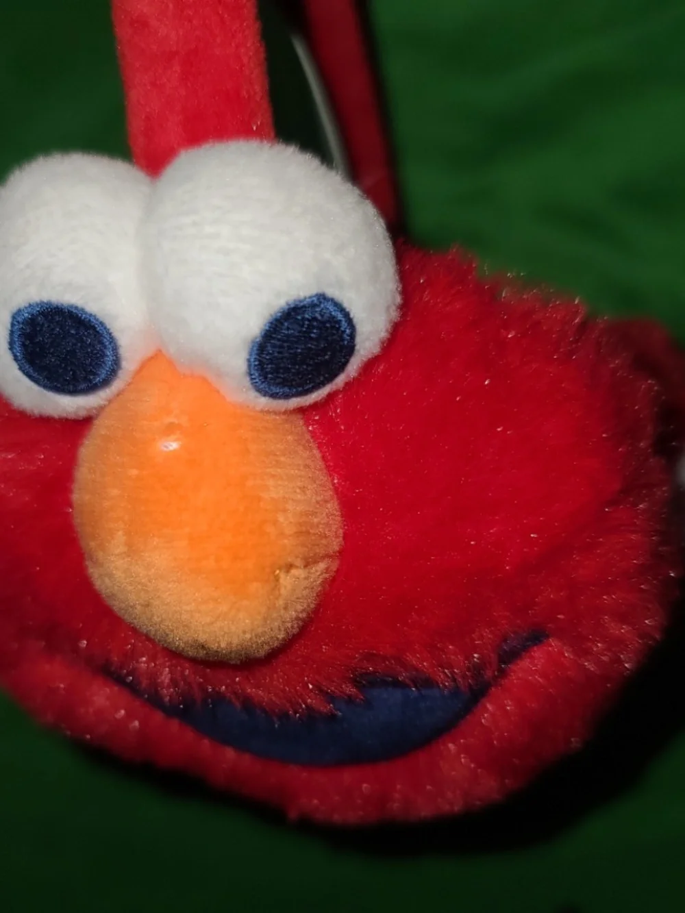 Elmo Plush Ear Muffs Headband NWT